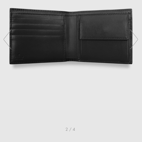 New Gucci BiFold Coin coin wallet . Made in Italy. Box and dust bag included! - Picture 6 of 11